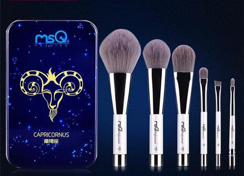 Charcoal Fiber Make Up Brush Set