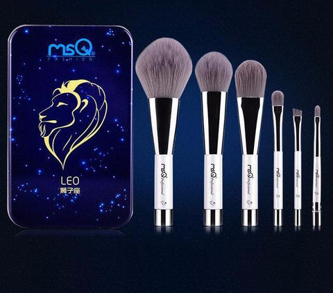 Charcoal Fiber Make Up Brush Set