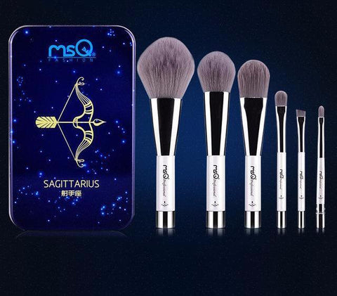 Charcoal Fiber Make Up Brush Set